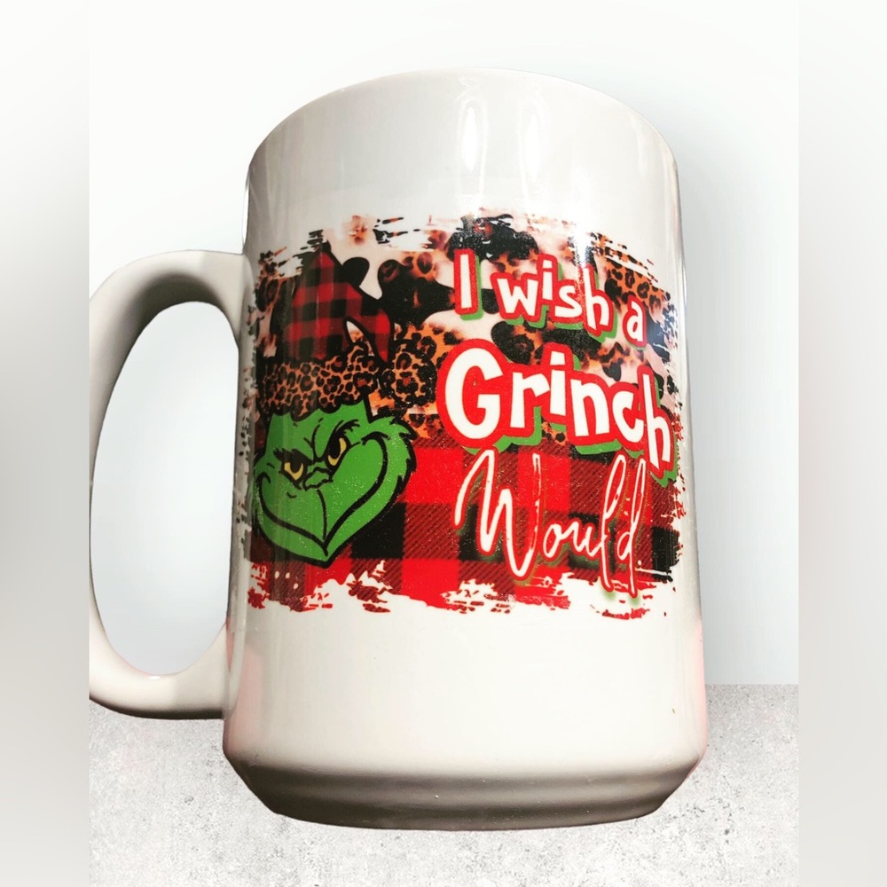 COPY - I wish a Grinch Would 15oz Mug